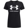 Dámske Tričko s krátkym rukávom UNDER ARMOUR UA W SPORTSTYLE LOGO SS 1356305-001 – Čierna