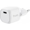 TRUST nabíječka 20W Maxo, USB-C, Nabíječka do zdi, bílá
