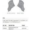 Patka rámu GHOST / LAPIERRE (0D100126) Sram UDH