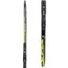 Detské lyže na klasiku s podporou stúpania Sporten SET SUPER JR CLASSIC SKIN + XCELERATOR JR Čierna,Žltá,Biela