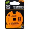 FOX Standard Chod Rigs Barbed Veľkosť 6 25 lb 3 ks
