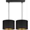 Závesné svetlo KYLO 2P AD-LD-6446BE27T, 2x60W, E27, čierna, lišta (ORNO)