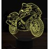 Beling 3D lampa, Bimota yb9, 7 farebná ZZ23