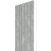 WALL CONCEPT akustický panel Raw Imperial, biely filc + MDF, 2750x285x21 mm, 0,78 m2