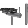 Laufen Ada vaňová/sprchová batéria nástenná čierna HF506765506060