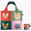 LOQI Bag STEPHEN CHEETHAM Cats, Recycled Bag