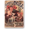 Magnet Alfons Mucha - Bieres, 6,5 x 9 cm