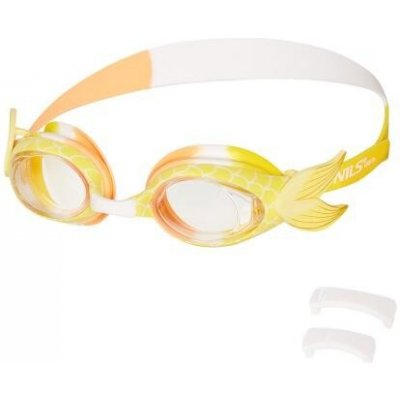 NILS Aqua Plavecké brýle NQG870SAF Junior žluté