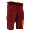 Pánske MTB šortky SILVINI, RANGO PRO vínová,oranžová XL