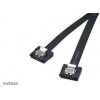 AKASA kabel Super slim SATA3 datový kabel k HDD,SSD a optickým mechanikám, černý, 30cm