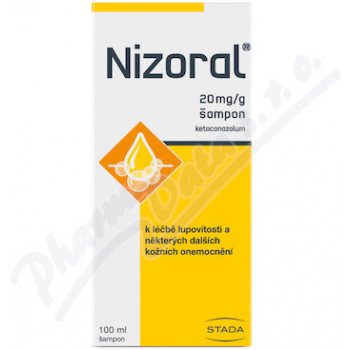 Nizoral šampón 2% shp.1 x 100 ml