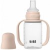 Všetky značky||BIBS BIBS detská fľaša so silikónovým náustkom 150 ml (Blush)
