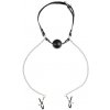 Virgite Nipple Clamps With Mouth Gag