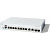 Cisco Catalyst switch C1300-8T-E-2G 8xGbE,2xGbE/SFP combo,fanless