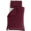 TRÄUMELAND Obliečky Musselin 100/135 + 40/60 cm Beerenrot