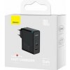 Baseus Travel Charger GaN5 Pro Quick wall charger C+U, PD3.0, QC4.0 +, AFC, 100W EU Black (CCGP090201)