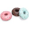 Hračka pes Donut latex 12cm mix farieb KAR