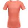 Alpine Pro Basiko Detské funkčné tričko KTSA431 neón pomaranč 152-158