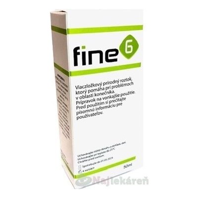Fine6, olej na hemoroidy 50 ml