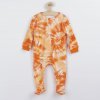 Dojčenský bavlnený overal Nicol Tomi oranžová - 62 (3-6m)