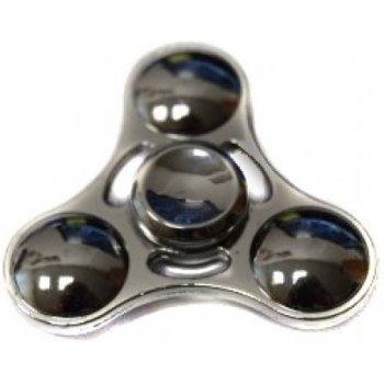 Fidget Spinner REAL STEEL BALLS silver