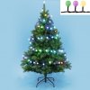 Vianočná LED svetelná reťaz vonkajšia - guľky 2,2 cm - 50LED - 4,9M Multicolour