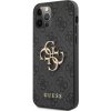 Guess 4G Metal Logo iPhone 12 Pro Max - sivé