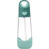 Fľaša na pitie so slamkou 600 ml - emerald forest