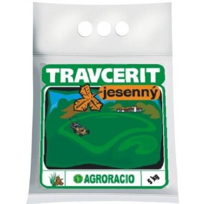 Agroracio Travcerit Jesenný Hnojivo na trávnik 5 kg