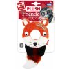 GiGwi Plush Friendz Líška s gumeným kruhom
