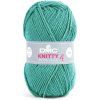 Priadza KNITTY 4 50g, tyrkysová - odtieň 727