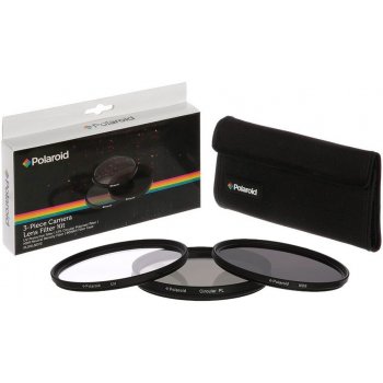 Polaroid (UV MC, CPL, ND9) set 3ks 40,5 mm