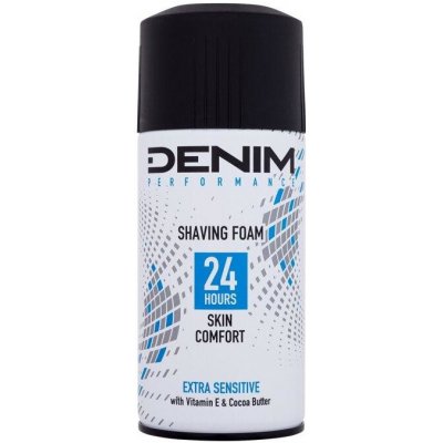 Denim Performance Extra Sensitive Shaving Foam (M) 300ml, Pena na holenie