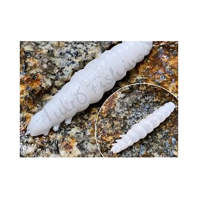 Libra Lures Larva 3,5cm White 001 12ks