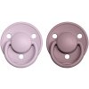 CUMLÍKY BIBS de lux Dusty Lilac/Heather VEĽK.1