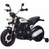 Joko elektrická motorka s nafukovacími kolesami Street Harley MP3 USB červená