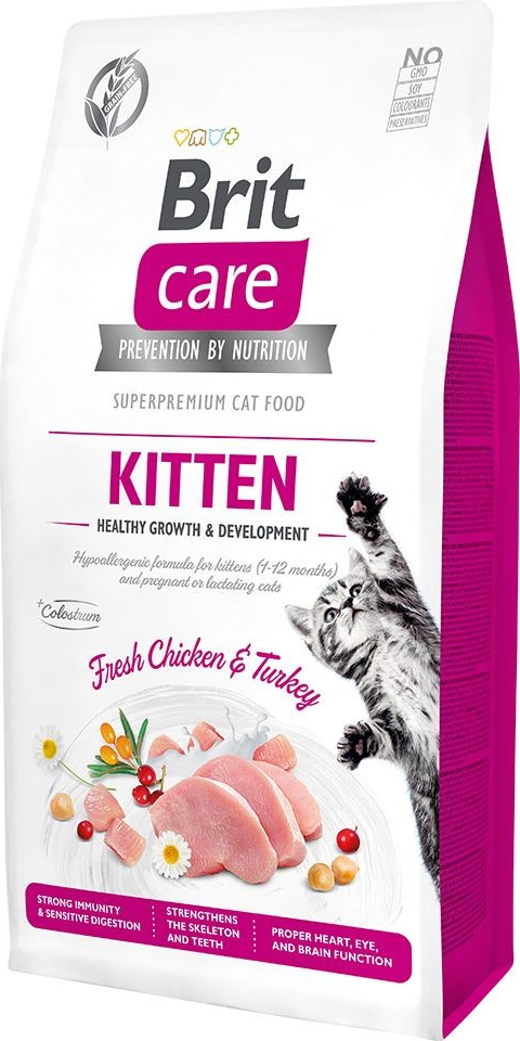 Brit Care Cat Grain-Free Kitten Healthy Growth & Development 2 x 7 kg