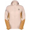 SCOTT Cyklistická vetruodolná bunda - EXPLORAIR LIGHT WB W - ružová/béžová