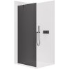 CERANO - Sprchová zástena Walk-in Onyx YL/P - 8 mm - čierna matná, grafitové sklo - 80x200 cm CER-8050BD1138
