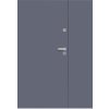 Vonkajšie dvere Doorpol plné ľavé 140 cm kovové lakované