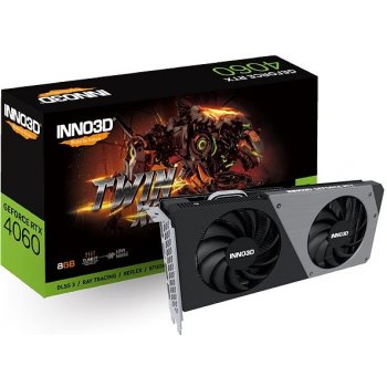 Inno3D GeForce RTX 4060 Twin X2 8GB GDDR6 N40602-08D6-173051N