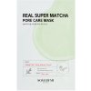 Some By Mi Clinical Solution Super Matcha Pore Care Mask ošetrujúca plátienková maska pre stiahnutie pórov a matný vzhľad pleti 20 g