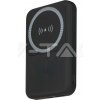 Magnetická bezdrôtová power banka 10 000 mAh s čiernym kovovým krúžkom VT-3529 (V-TAC)
