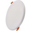 ZV1152 LED panel 185mm, kruhový zapustený biely, 18W neutrálna biela EMOS Lighting