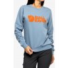 Mikina dámska Fjallraven Logo Sweater - dawn blue/terracotta brown