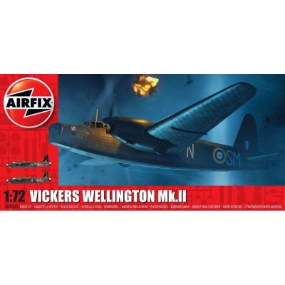 Airfix - Vickers Wellington Mk.II , Classic Kit letadlo A08021, 1/72