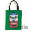 Galison Andy Warhol Campbell's Soup Green taška Tote Bag