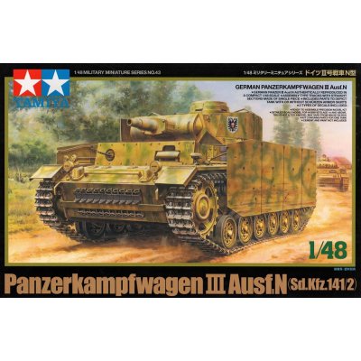 Tamiya Panzerkampf German wagen III Ausf.N 1:48