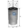 UFI PALIVOVÝ FILTER DIESEL HWS