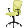Autronic KA-H102 GRN kancelárska stolička, zelená MESH/plastový kríž/ojdací mechanizmus